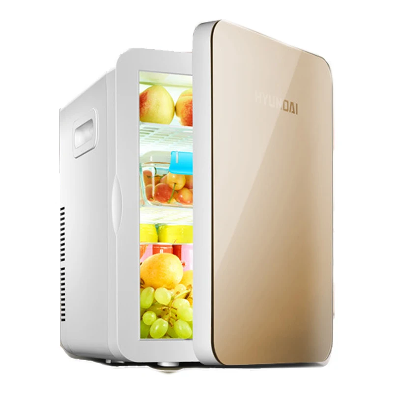 

20L Mini Car Refrigerator LCD Display AC220V/DC12V Car Home Refrigerator Cooler Freezer Warmer Portable auto Fridge Freezer