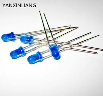 

1000PCS 5MM Blue LED light emitting diode Blue Diffused light