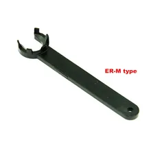 2 шт и М-типа ER цанги гаечный ключ ER20 и M type для ER Гайка Фрезерные Машины инструменты