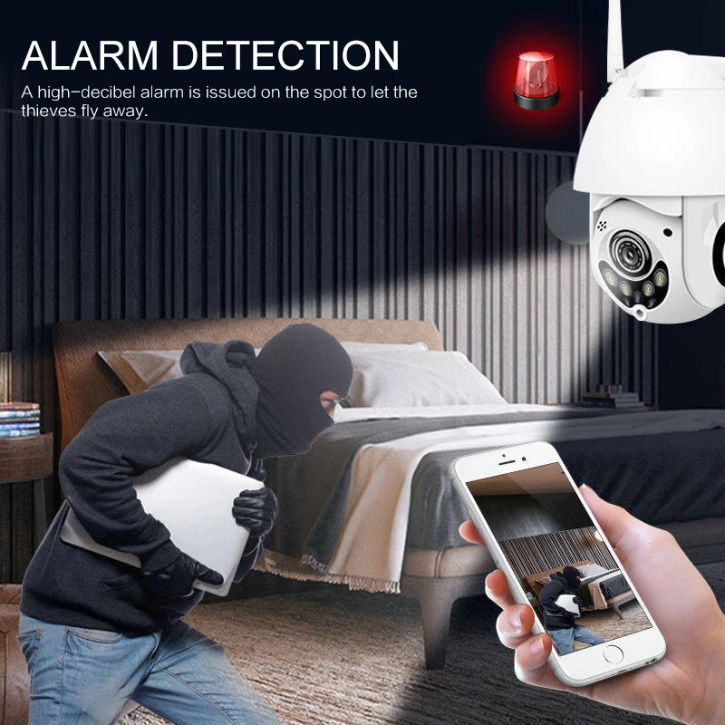 1080P PTZ IP камера Wifi наружная скоростная купольная беспроводная безопасности