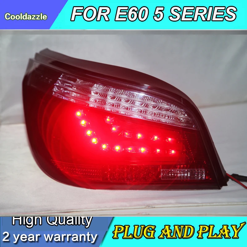Автомобиль StylingFor BMW E60 5 серии 520i 523i 525i 528i 530i светодиодный задний фонарь парковка