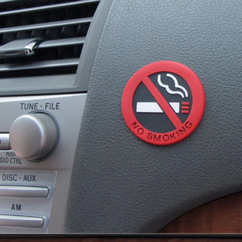 Не курить наклейки автомобиля наклейка автомобиль-Стайлинг для Toyota Corolla iM E170 E140 E150 3 Mark 2 Mark X Matrix 1 2 Platz Премиум