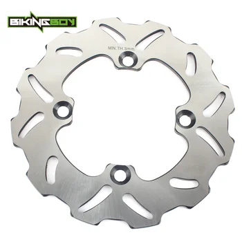 

BIKINGBOY Wavy Rear Brake Disc Disk Rotor For Kawasaki KX 85 2000-2020 KX 100 2005-2017 KX85 00-20 KX100 05-17