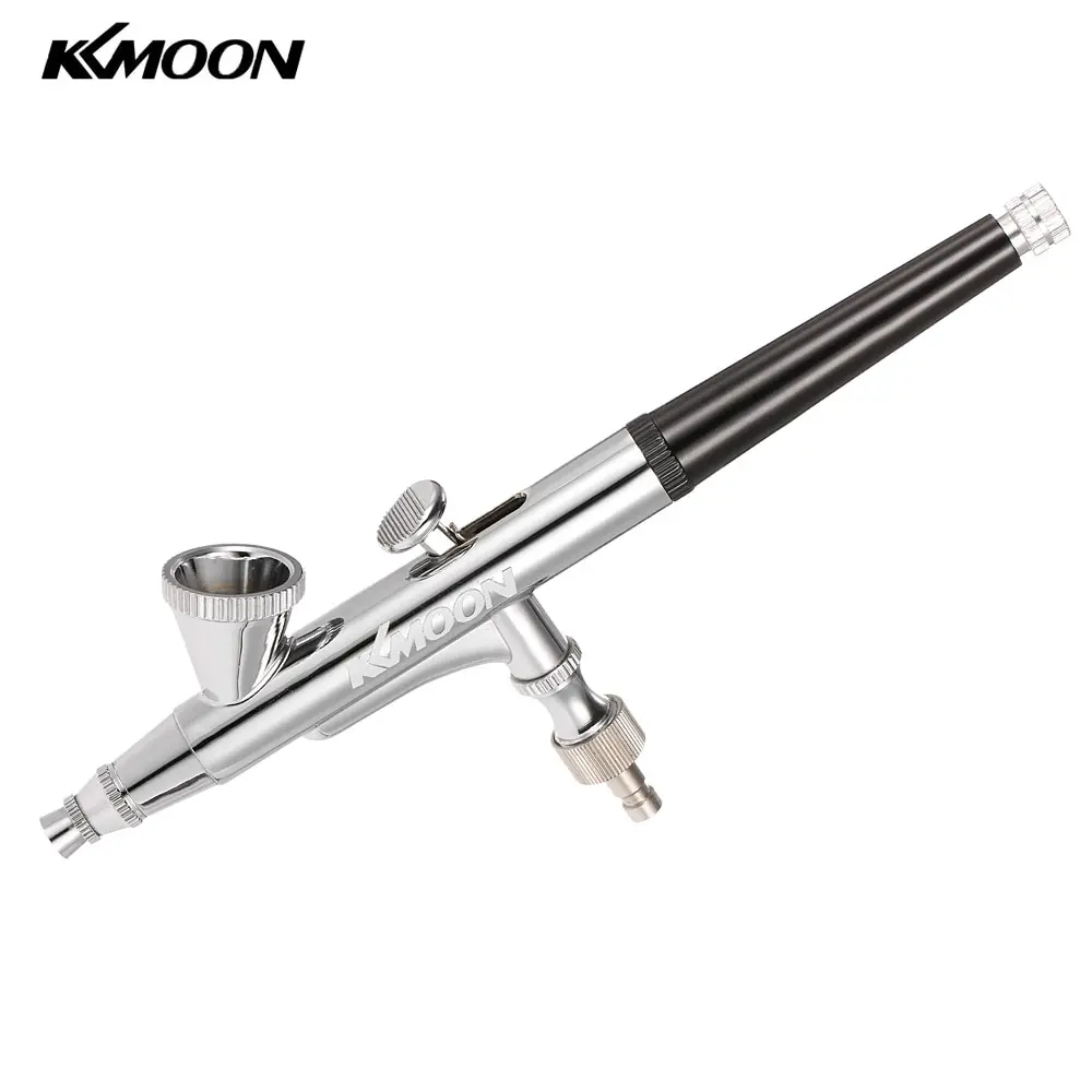 Двойного действия Аэрограф пистолет-распылитель набор макияж aerografo pistola краски капельница гаечный ключ+ Очистка ремонт инструмент 0,25 мм гравитационная подача