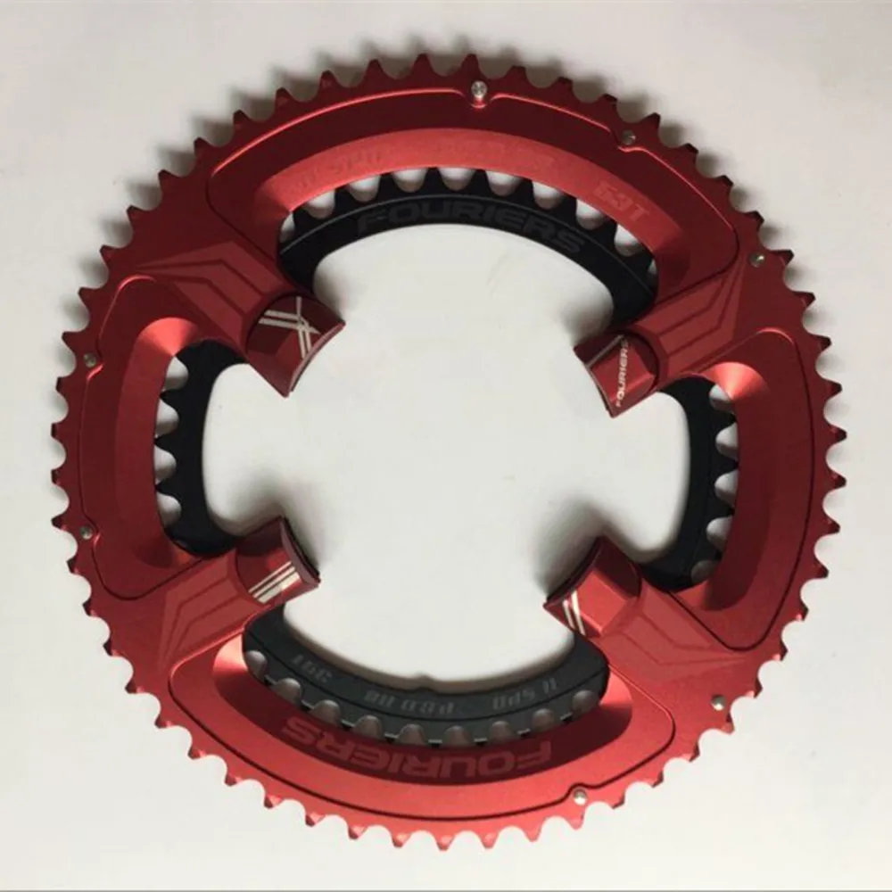 FOURIERS Road Bicycle Chainwheel 110BCD 50 34T/52 36T/53 39T Alloy