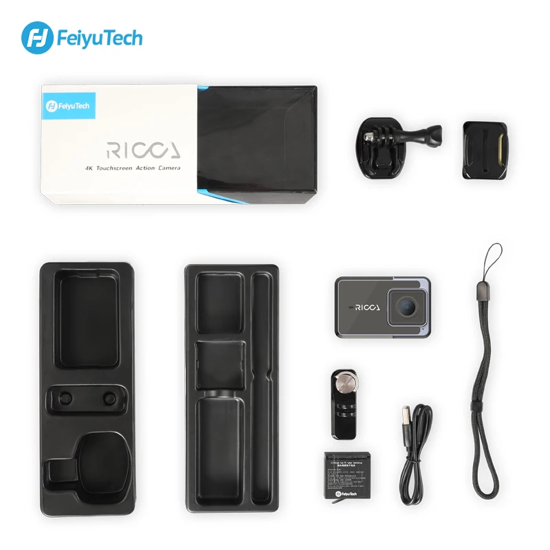FeiyuTech Official Ricca Action Camera 4K 30fps