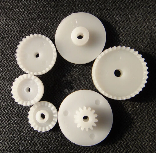 

1Pack Plastic Modulus 0.5 Tooth Crown Face Gear M0.5 External Gear Hardened Spur Gear DIY Toy Spare Parts