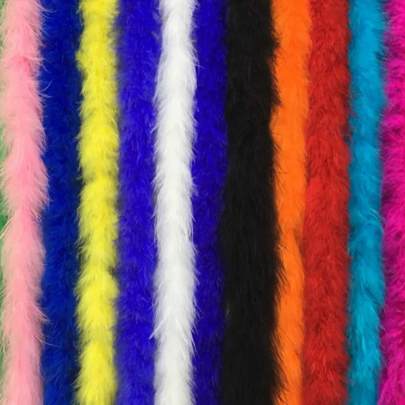 3pcs/lot about 2Meter Marabou Feather Boa For Fancy Dress Party