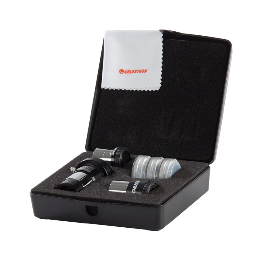 Celestron Spotting Scopes 94307 аксессуар для телескопа 1 25 &quot15 мм Kellner 6 окуляр pl 2x линза Барлоу