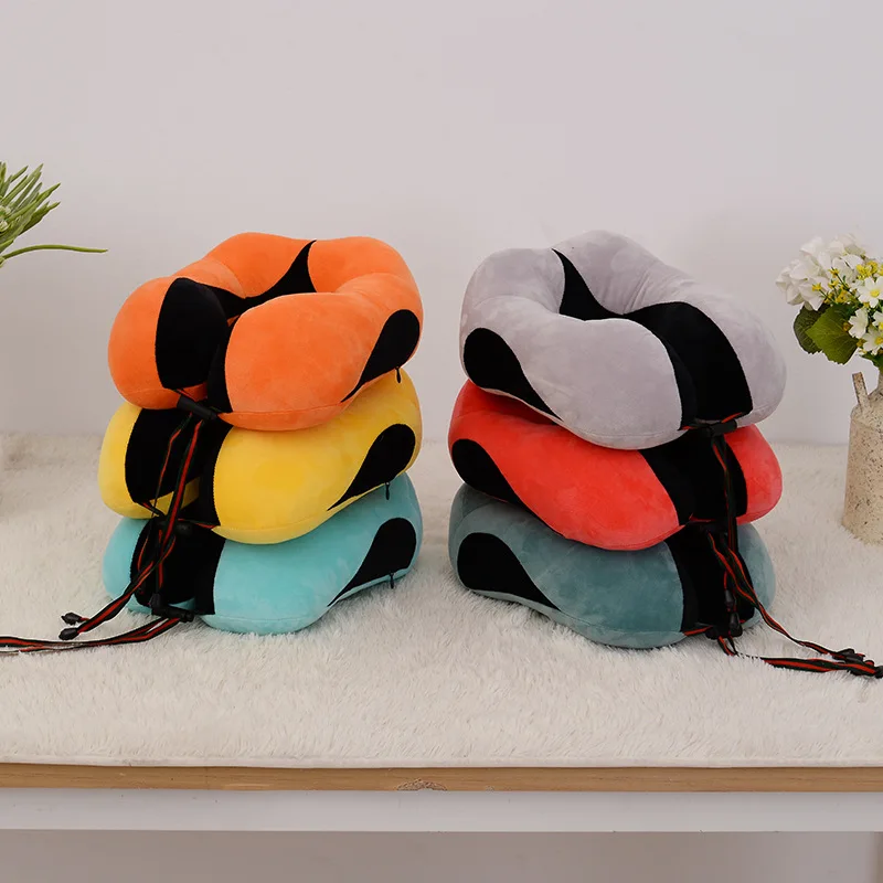 

1PC U Shaped Memory Foam Neck Pillows Soft Slow Rebound Space Travel Pillow Solid Neck Cervical Healthcare Bedding Drop Shipping