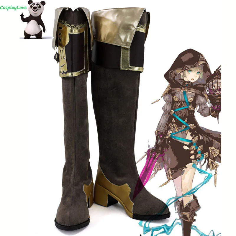 

CosplayLove SINoALICE Cosplay Shoes Hansel Gretel Cosplay Shoes Boots For Halloween Christmas