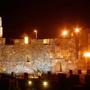 Fortress by Night  Tenerife  Canary Islands  Spain Poster Print by Russell Young (17 x 11)