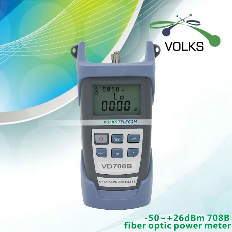 

fiber optical power meter VD708B -50~+26dBm free shipping