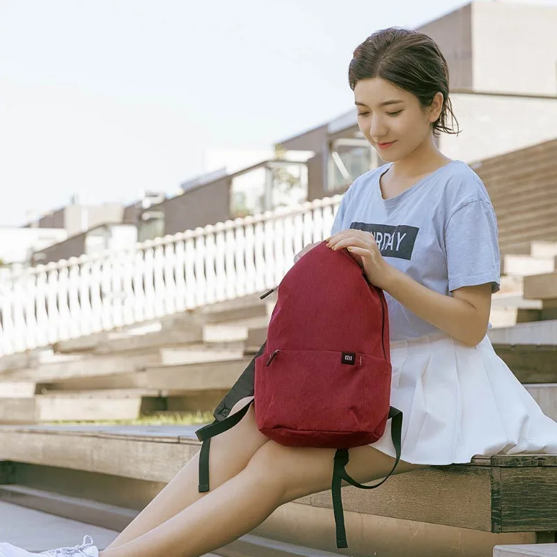 Xiaomi рюкзак 10L Сумка городской досуг спорт нагрудный пакет сумки легкий вес маленький размер плеча Унисекс Рюкзак
