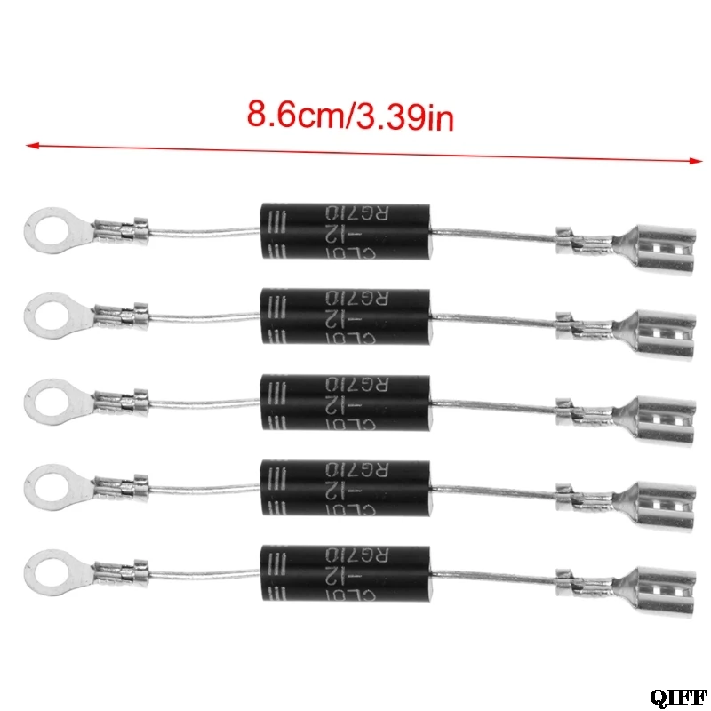 Прямая поставка и 5 шт. аксессуары для микроволновой печи однонаправленный Высокое напряжение диод выпрямитель APR28