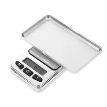 Драгоценная Мини ЖК-подсветка цифровой ювелирный Золотой Серебряная шкала практичный электронный кухонный инструмент для взвешивания с 3 спецификациями