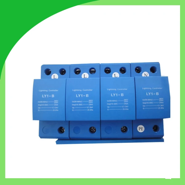 

Ly1-B (10/350) 25ka 4pole Lightning Surge Protector Switch Type for AC Power