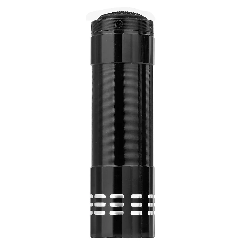 

New Fashion High Quality Mini Aluminum UV Ultra Violet 9 LED Flashlight Blacklight Torch Light Lamp Drop Shipping