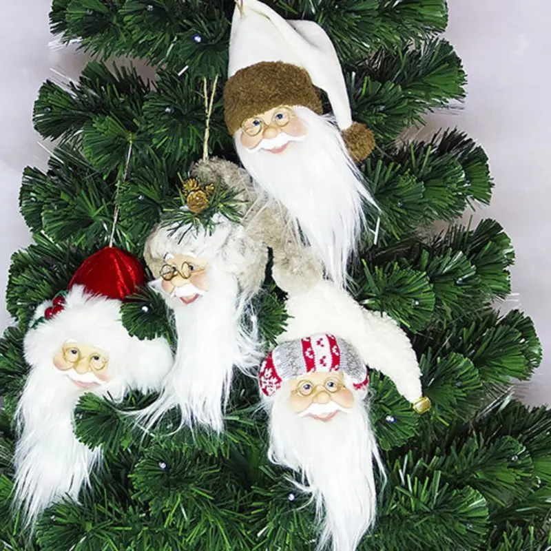 

Christmas Santa Claus Doll Gift For Christmas Tree Ornaments Home Supplies Christmas Decoration 2018