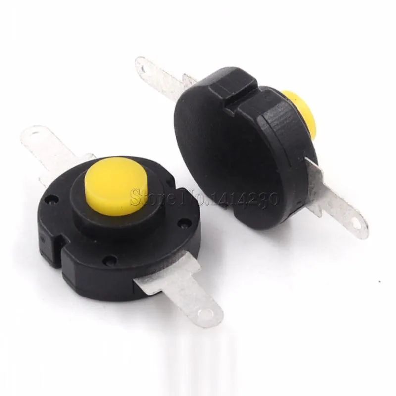 

10PCS Flashlight Switch Self-locking Round Twisted Switch DIY Electronics Round Switch Mini Switch Circuit At Accessories ON-OFF