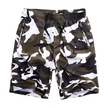 130 можно носить Пляжные шорты Для мужчин камуфляжные штаны быстрое высыхание спортивные шорты новые дышащие большой Размеры 7XL 8XL серфинг Короткие
