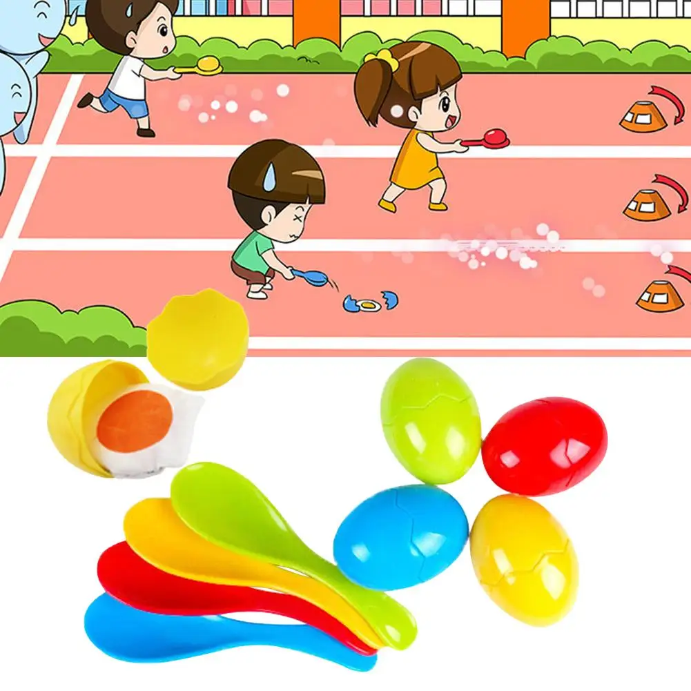 

Balance Egg Ball Running Game Sports Game Supporting Eggs Kindergarten Fun Toy Training Equipment For Children