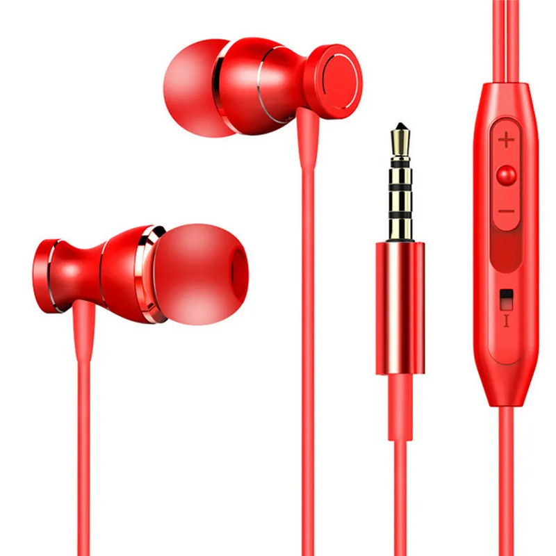 High Quality Earphone In ear Earbuds Metal Super Bass auriculares Stereo Headset for Mobile phone MP3 H40 (7)