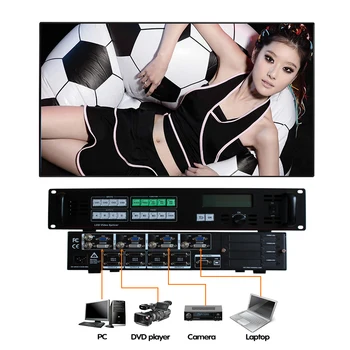 

best goods hdmi led video processor AMS-SC368Bs outdoor led signs 4x4 hdmi matrix switcher video wall