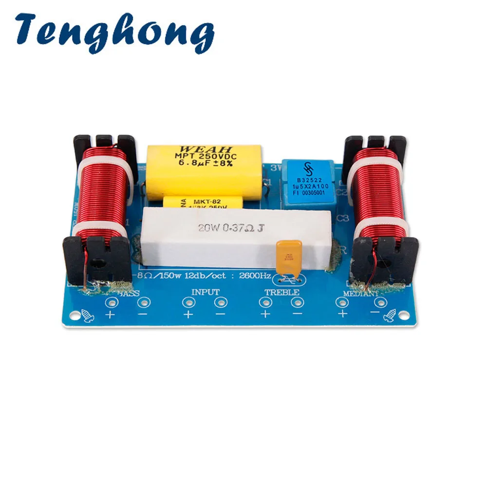 Tenghong 120 Вт 3 сторонняя аудиопанель для динамика перегородка частоты высоких и
