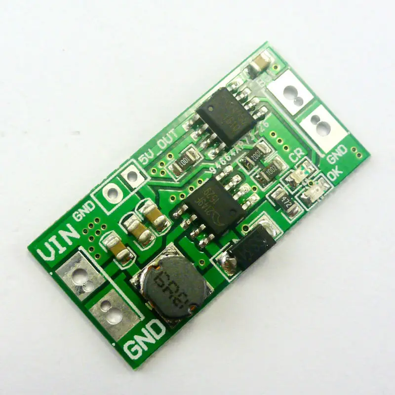 

2 in 1 Boost Charger Module & DC DC Step Up Converter DC 2.5V 3V 3.3V 3.7V to 4.2V 5V Charging board DD05CRTA