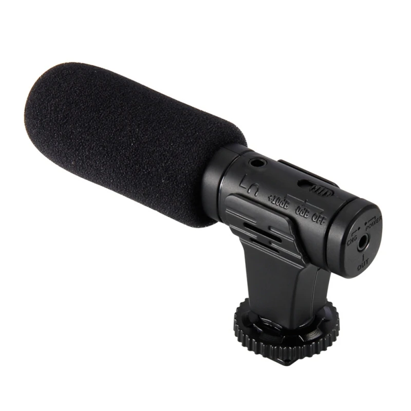 

EDAL MIC-07 Camera Phone Universal Mini Portable Video Microphone Mic for SLR Cameras 2019 High Quality