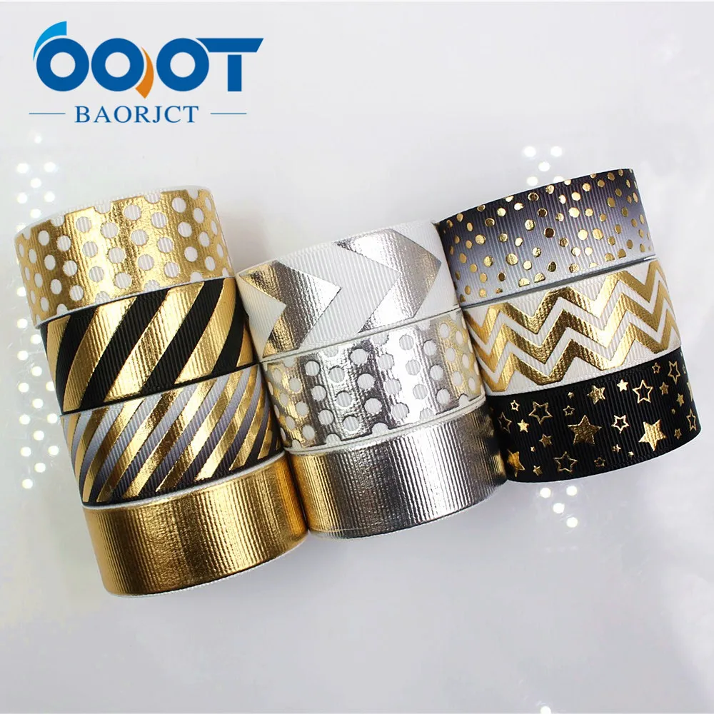 Ленты для горячего стемпинга OOOT BAORJCT G-18525-275 22 мм 10 ярдов Термотрансферная печать