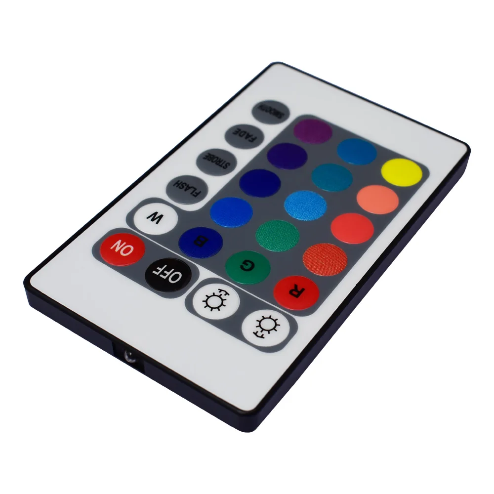 1 шт. светодиодный мини контроллер с 24 клавишами 12 в пост. Тока|remote control lamp dimmer|rgb ir