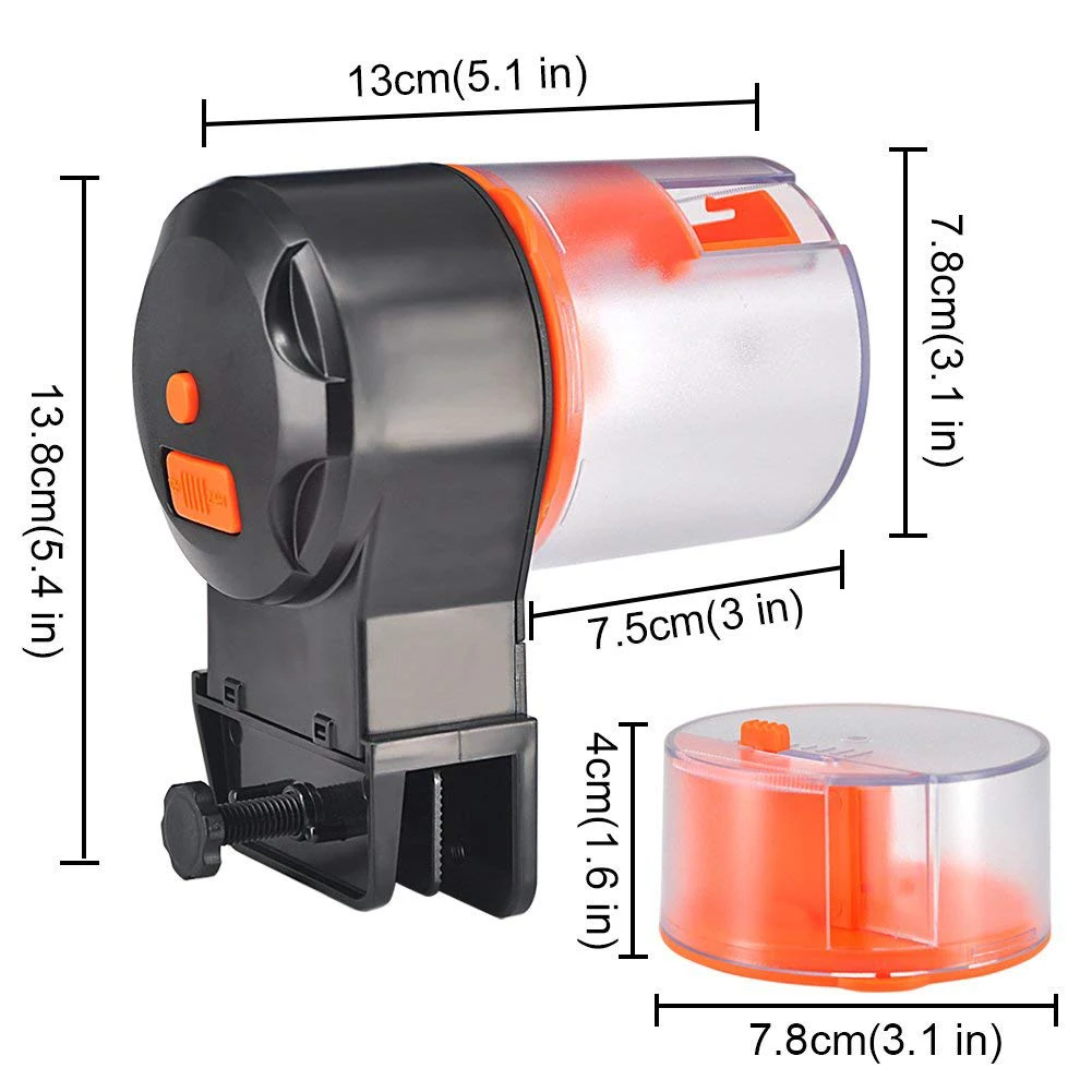 Automatic Fish Feeder Aquarium Tank Timer Feeder Vacation Auto