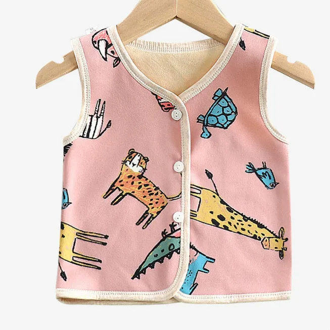 New Children's Vest for Boys Spring Autumn Wool Baby Vests Fashion Waistcoat for Boys Baby Clothes Kids Tops Jackets Colete lightweight spring jacket Outerwear & Coats