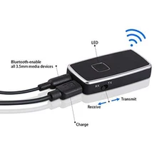 Горячая 2-в-1 Bluetooth приемник и передатчик V2.1 Беспроводной A2DP/AVRCP профили Bluetooth аудио 2in1 адаптер для смарт телефона