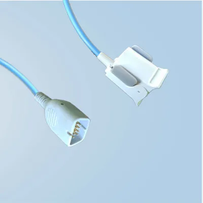 3-14.3Nihon Kohden 9 Pin Pediatric Finger Clip SpO2 Sensor