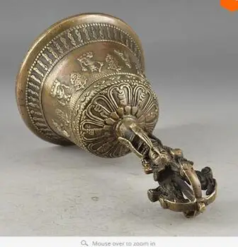 

collecting OLD copper Elaborate Old crafts Brass Exquisite Chinese Tibetan Copper Buddhism Exorcism Bell
