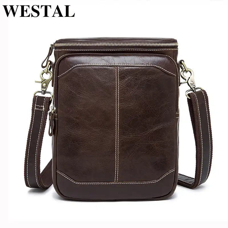 mens leather tote bag with zipper