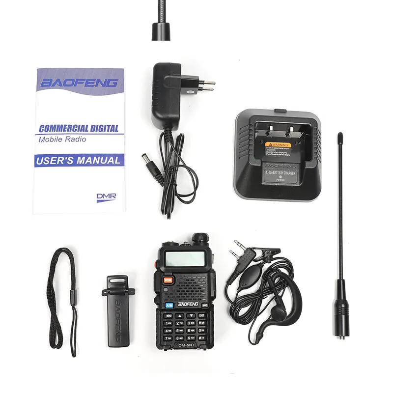 Портативная рация Baofeng DMR цифровая с двухсторонней связью для охоты аналогового