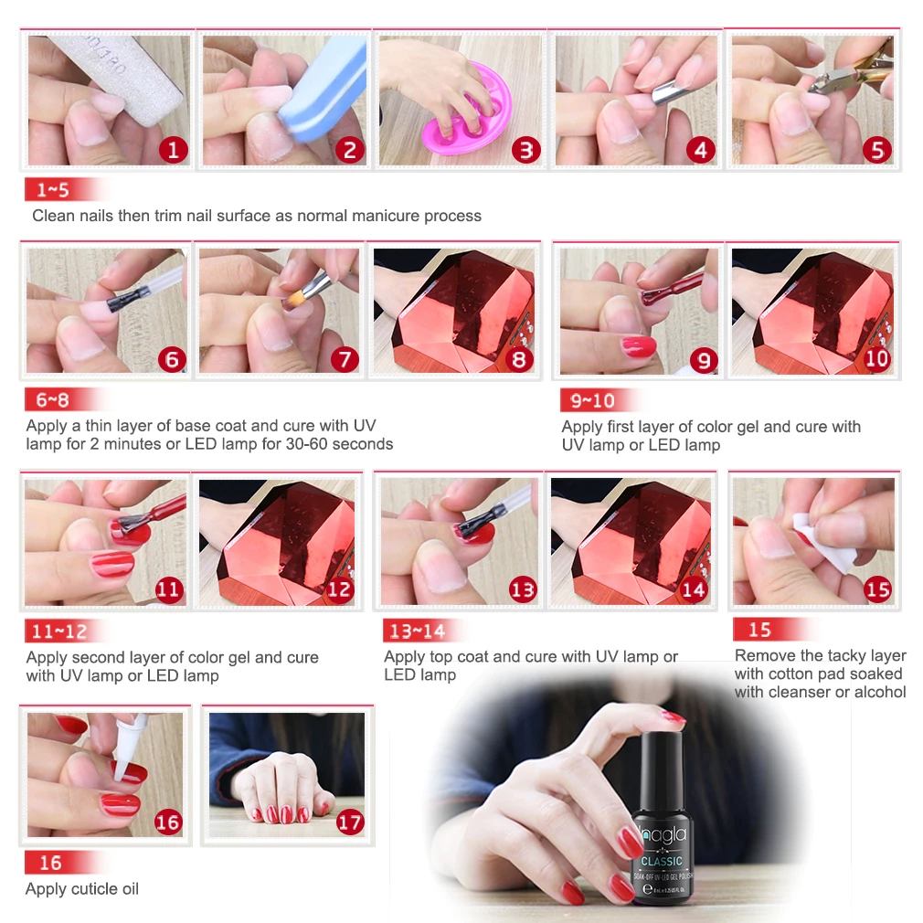 Inagla чистый цвет УФ-гель для ногтей 8 мл чистый цвет для ногтей базовое верхнее покрытие впитывающийся Гель-лак для ногтей маникюрный лак
