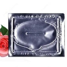 Прозрачный Кристалл губ маска Омолаживающий увлажняющий гель тампоны для губ Коллаген Кристалл Уход за губами маска