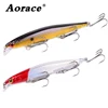 1PCS Minnow Fishing Lure Laser Hard Artificial Bait 3D Eyes 11cm 12.9g Fishing wobbler diving 0.2m-1m Crankbait Minnows ► Photo 1/6