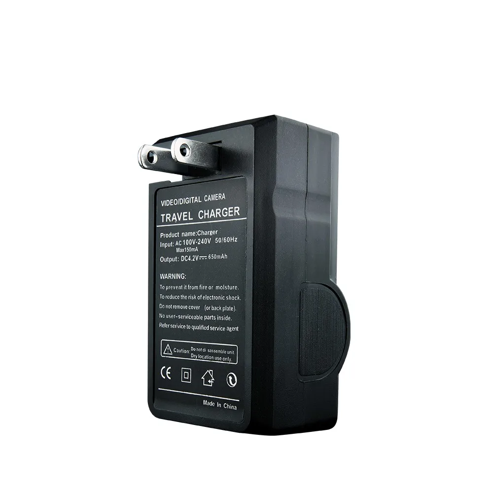 Бренд UniqueFire двухслотовый дорожный американский стандарт зарядное устройство для 18650 литий-ионная аккумуляторная батарея