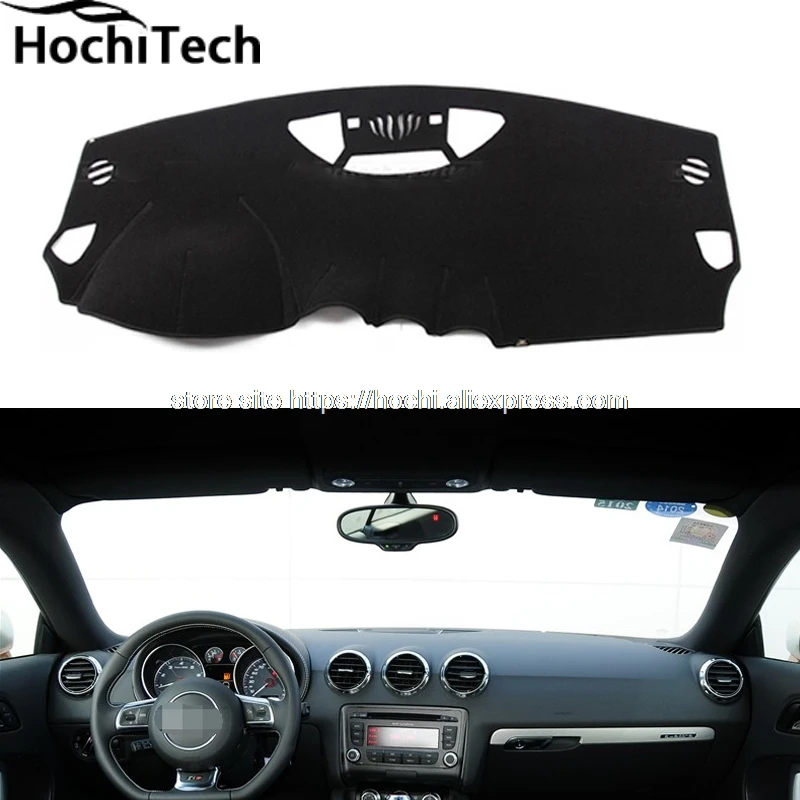 

for audi TT TTS 2008 - 2014 dashboard mat Protective pad Shade Cushion Photophobism Pad car styling accessories