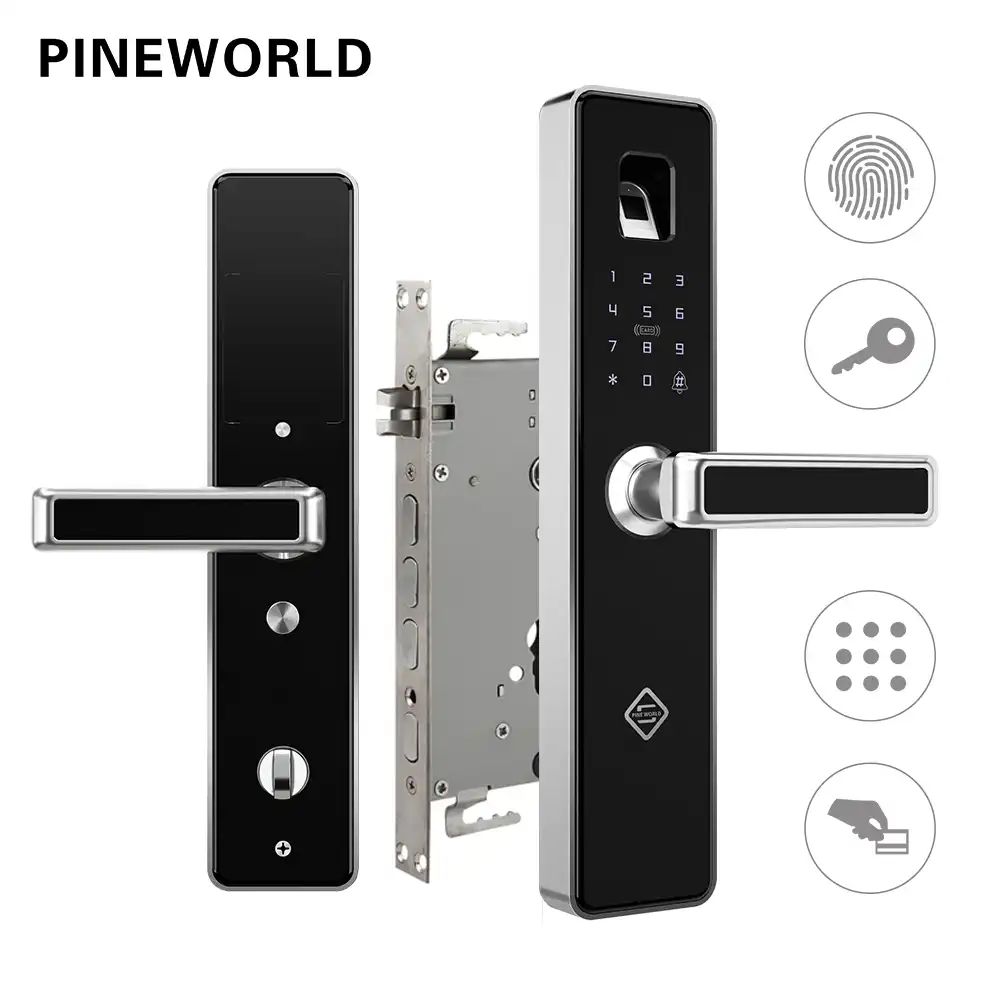 electronic door handle lock