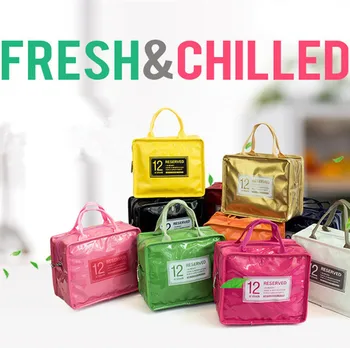 Thermo Lunch Bags Cooler Insulated Lunch Bags For Women Kids Thermal Girls Bag Lunch Box High Capacity Food Picnic Bags Tote 1