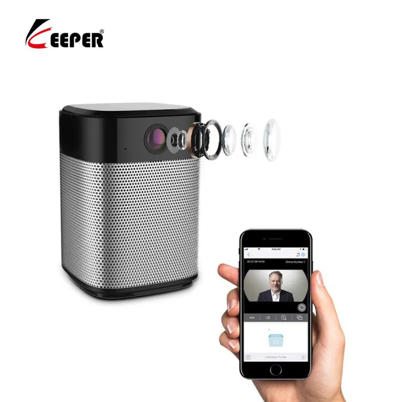 Беспроводная мини ip камера с поддержкой bluetooth Keeper 1080 P инфракрасные динамики