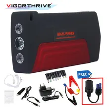 Автомобильный аккумулятор бустер 600A Мини Аварийный 12 в автомобильный пусковой стартер power Bank портативное пусковое устройство бензиновый дизельный автомобиль зарядное устройство для