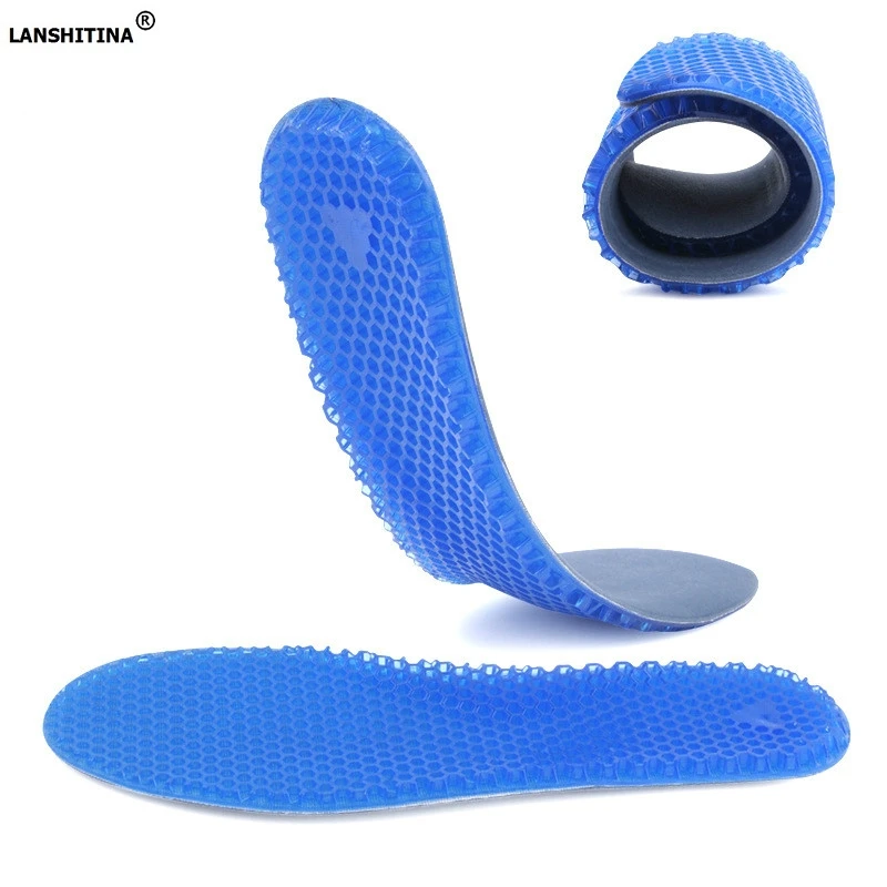 Silicon Gel Insoles Heel Spur Shock Absorbing Insoles Pads Shoe Insert